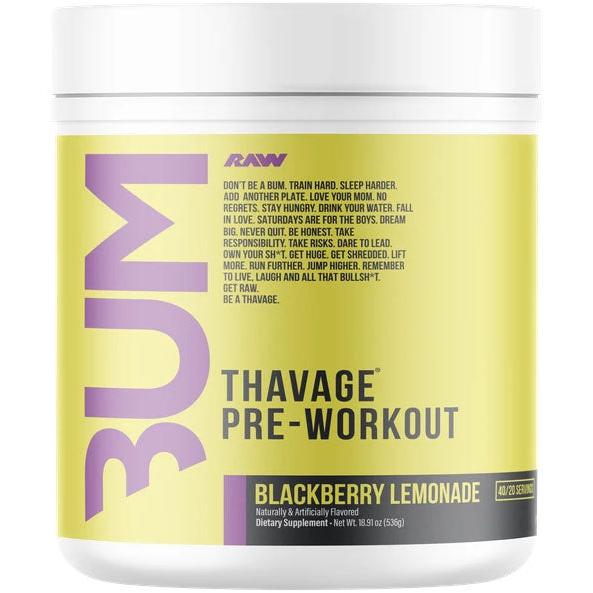 RAW Nutrition CBUM Thavage Pre-Workout-N101 Nutrition