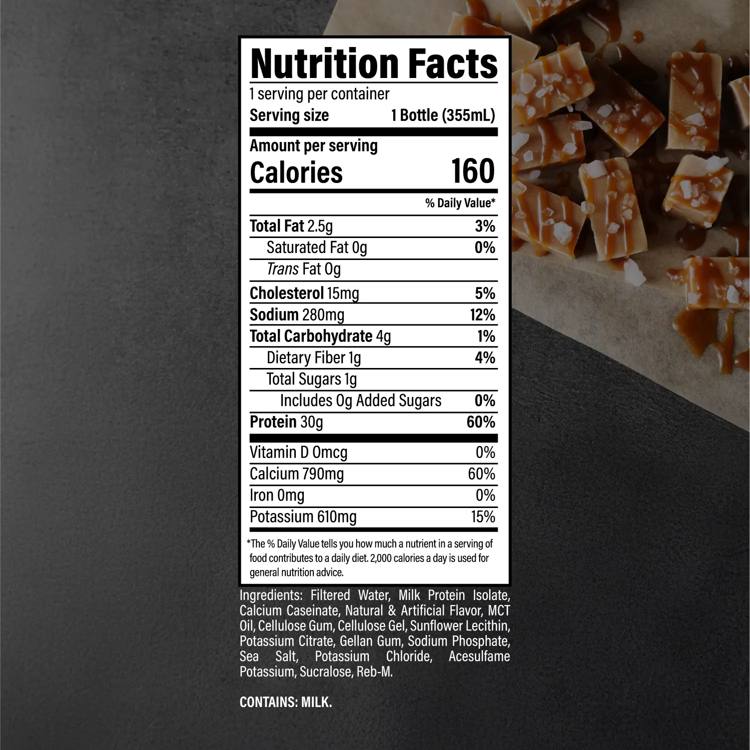 RAW Nutrition Grass-Fed Isolate Protein RTD-N101 Nutrition