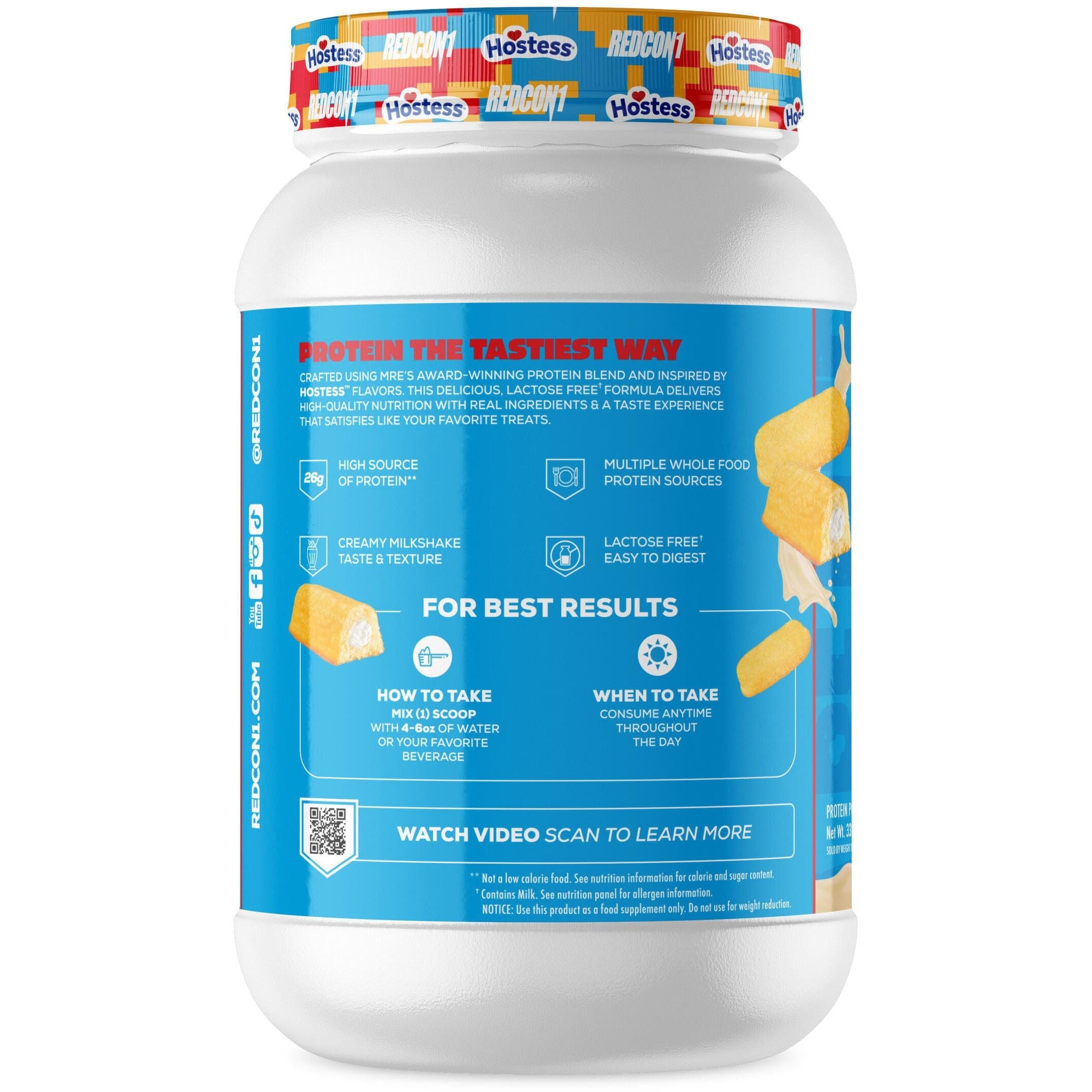 REDCON1 Hostess™ MRE Lite Whole Food Protein-N101 Nutrition