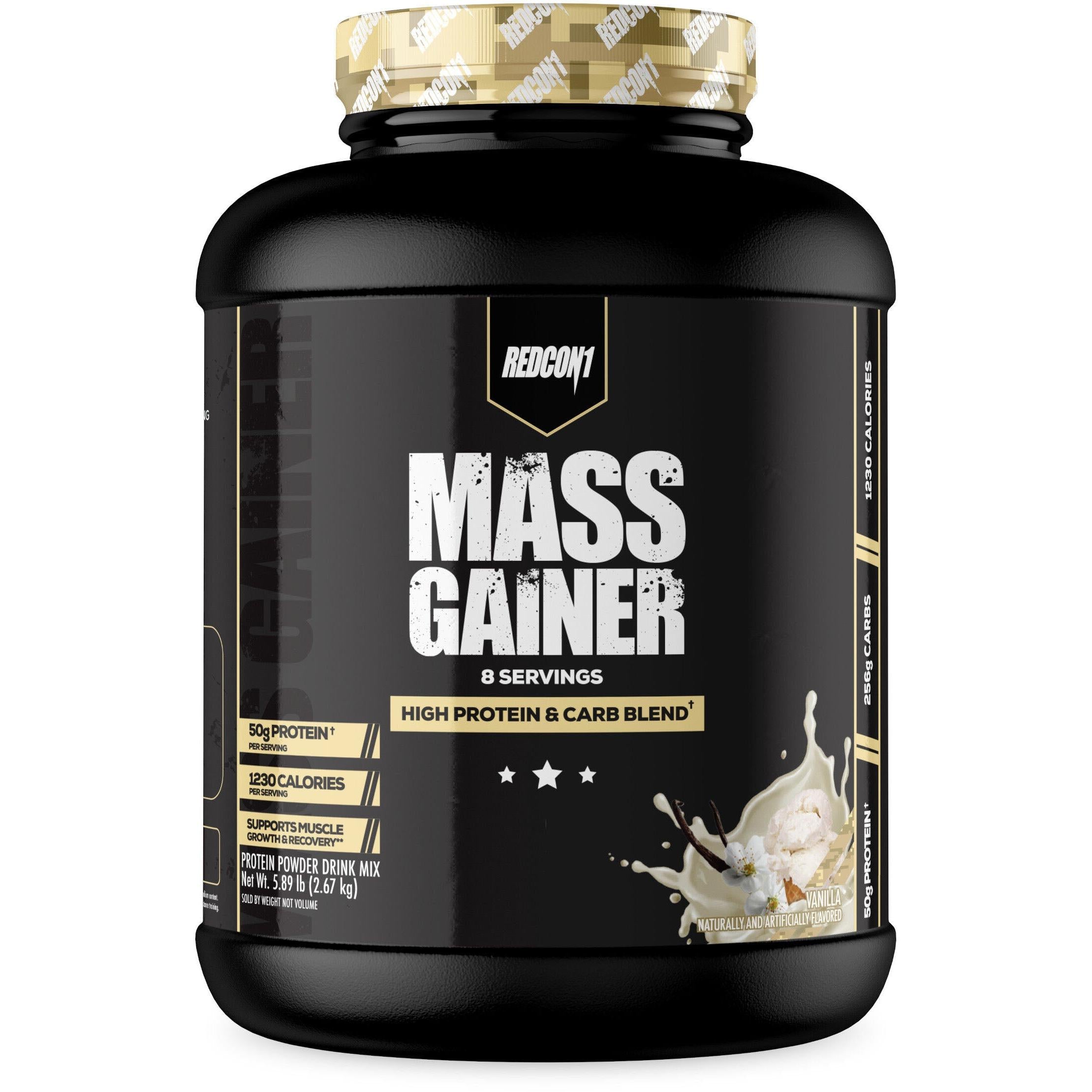REDCON1 Mass Gainer-6 lbs (8 servings)-Vanilla-N101 Nutrition
