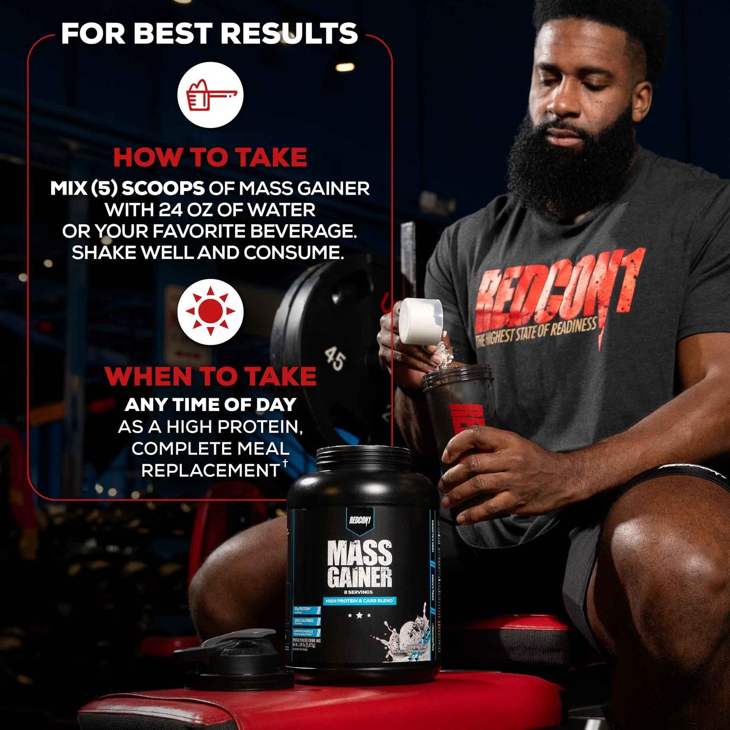 REDCON1 Mass Gainer-N101 Nutrition