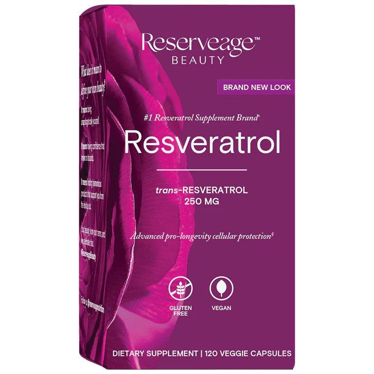 Reserveage Beauty Resveratrol 250 mg-N101 Nutrition