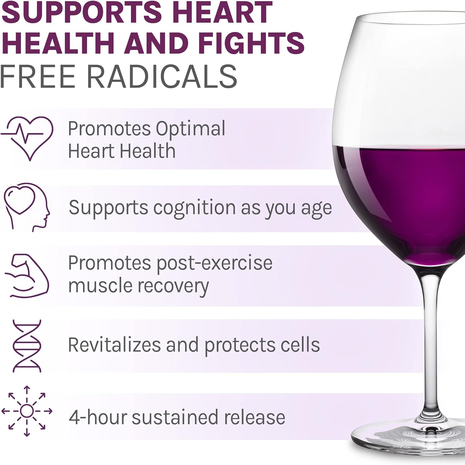 Reserveage Beauty Resveratrol 500 mg 4-Hour Sustained Release-N101 Nutrition