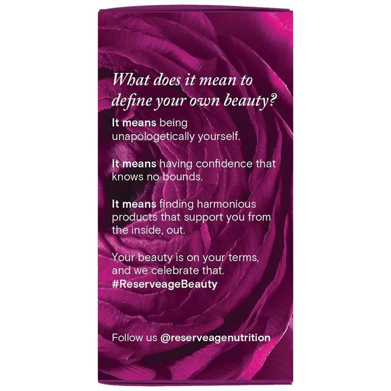 Reserveage Beauty Resveratrol 500 mg 4-Hour Sustained Release-N101 Nutrition