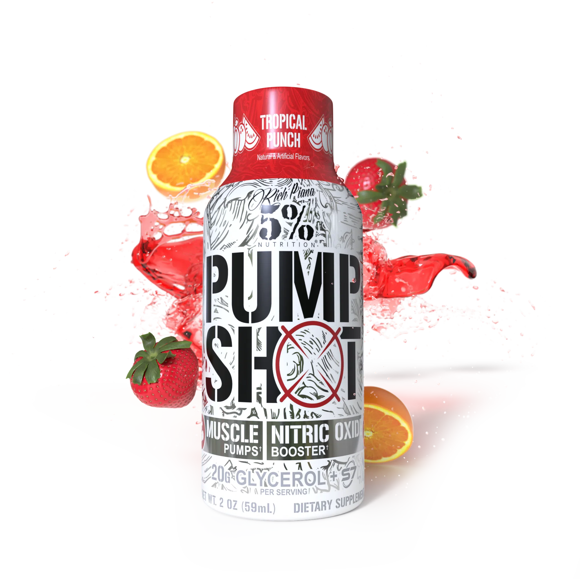 Rich Piana 5% Nutrition Pump Shot-N101 Nutrition