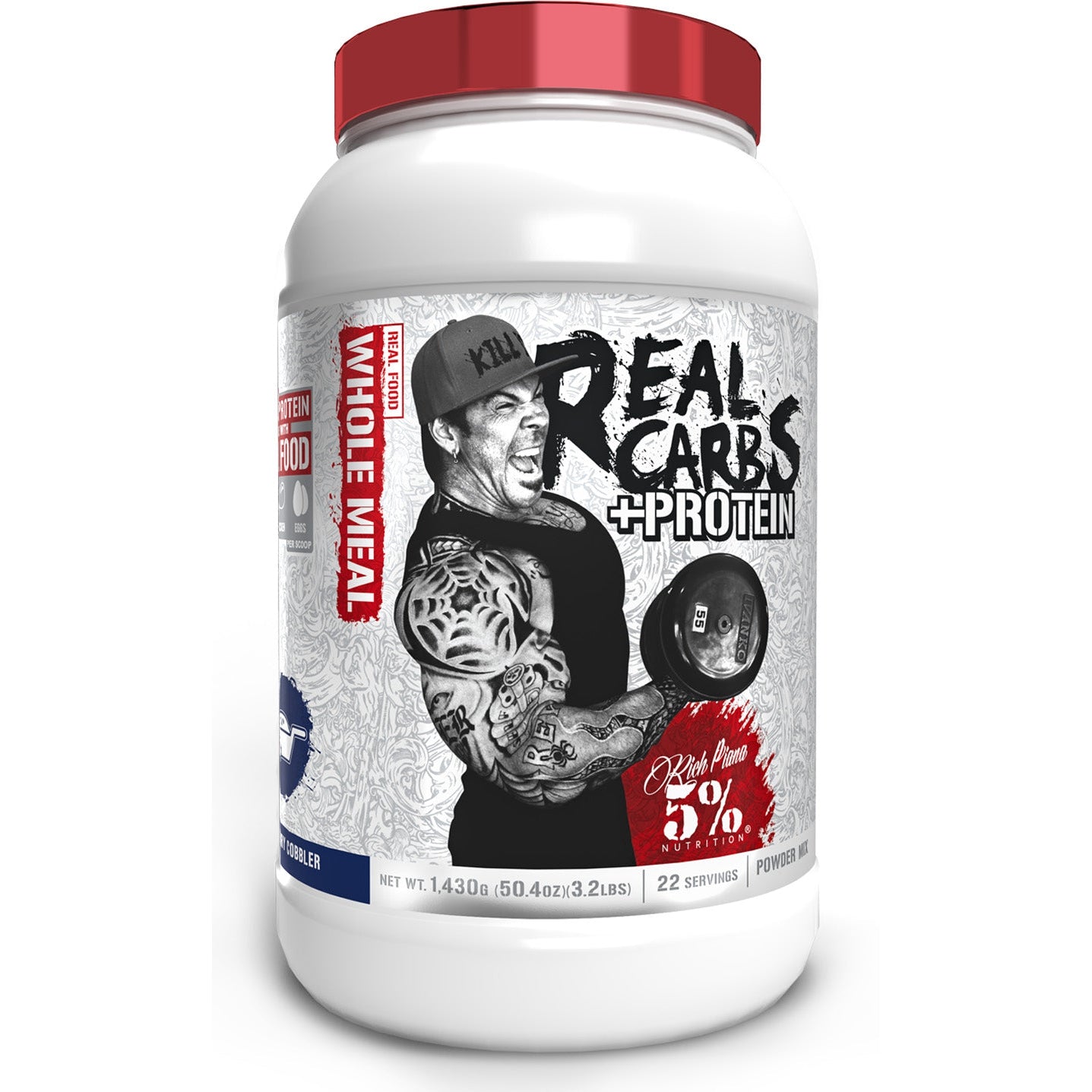 Rich Piana 5% Nutrition Real Carbs + Protein-N101 Nutrition
