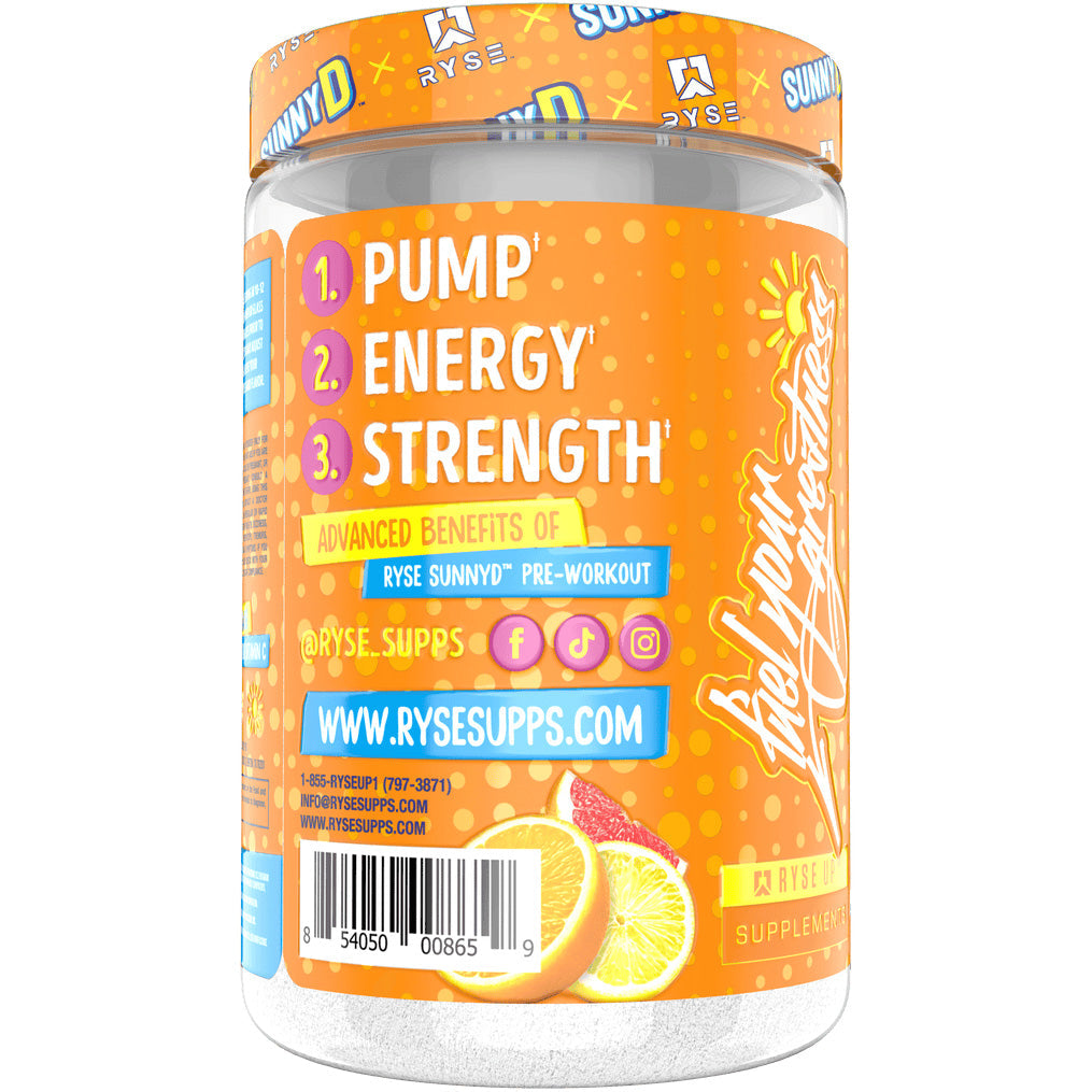 RYSE SunnyD® Pre-workout-N101 Nutrition