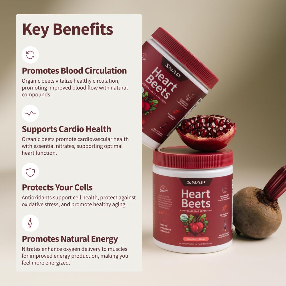 SNAP Heart Beets-N101 Nutrition