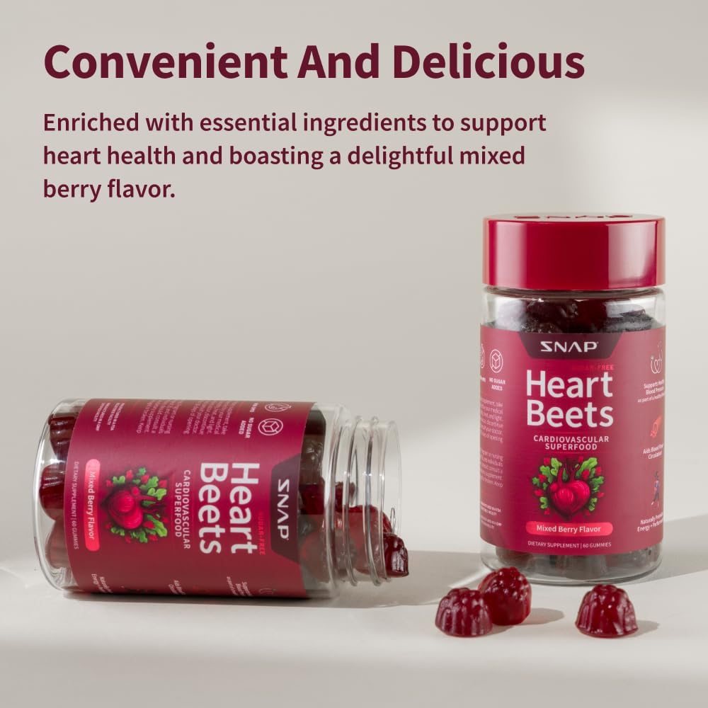 SNAP Heart Beets Gummies-N101 Nutrition