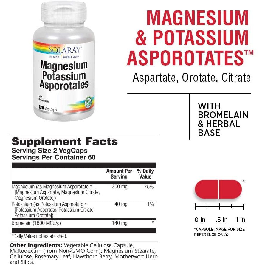 Solaray Magnesium Asporotates-N101 Nutrition
