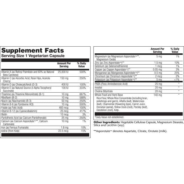 Solaray Once Daily High Energy Multivitamin-N101 Nutrition