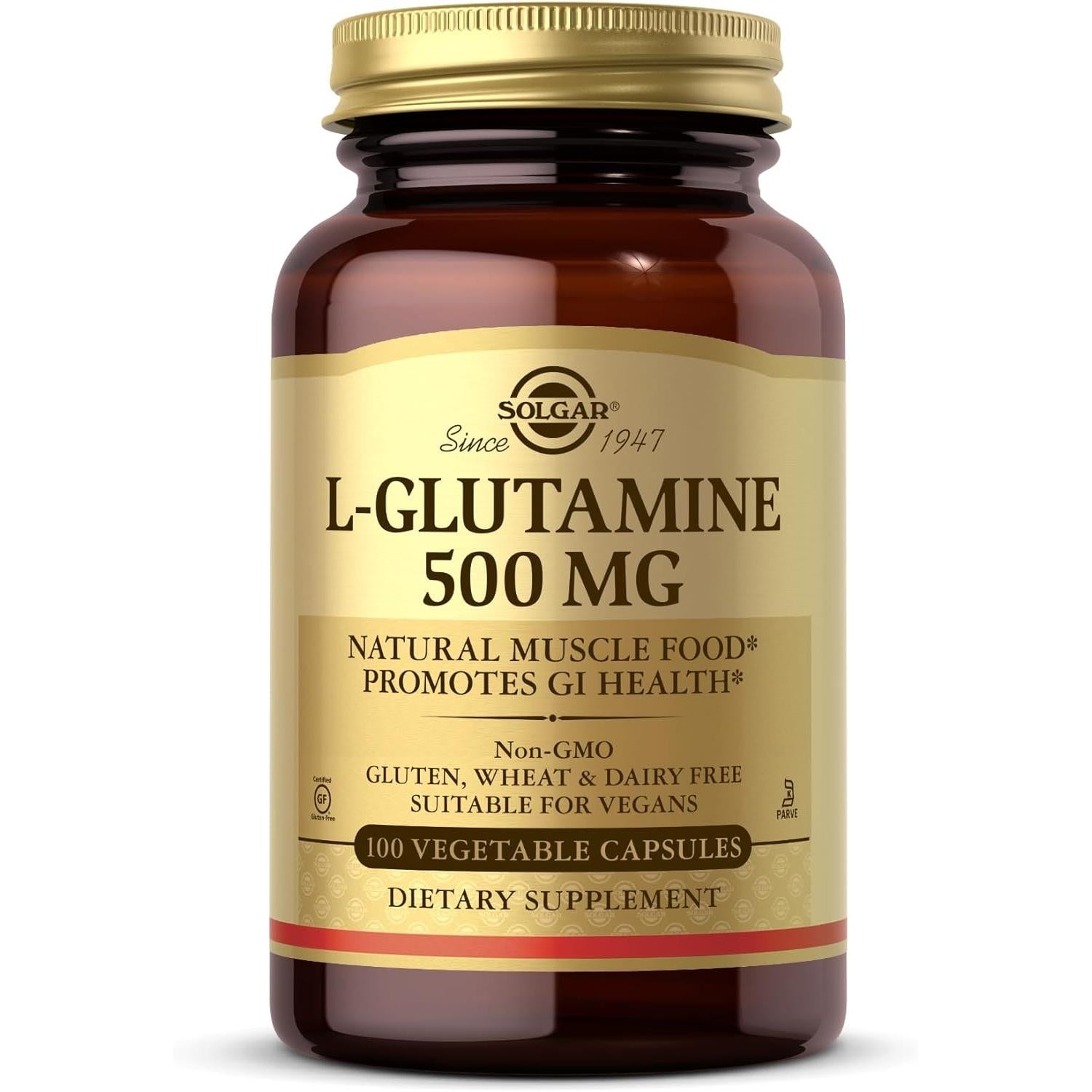 Solgar L-Glutamine 500 mg-N101 Nutrition