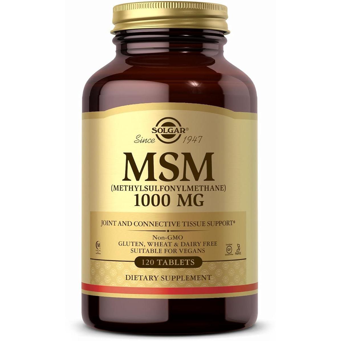 Solgar MSM 1000 mg-N101 Nutrition
