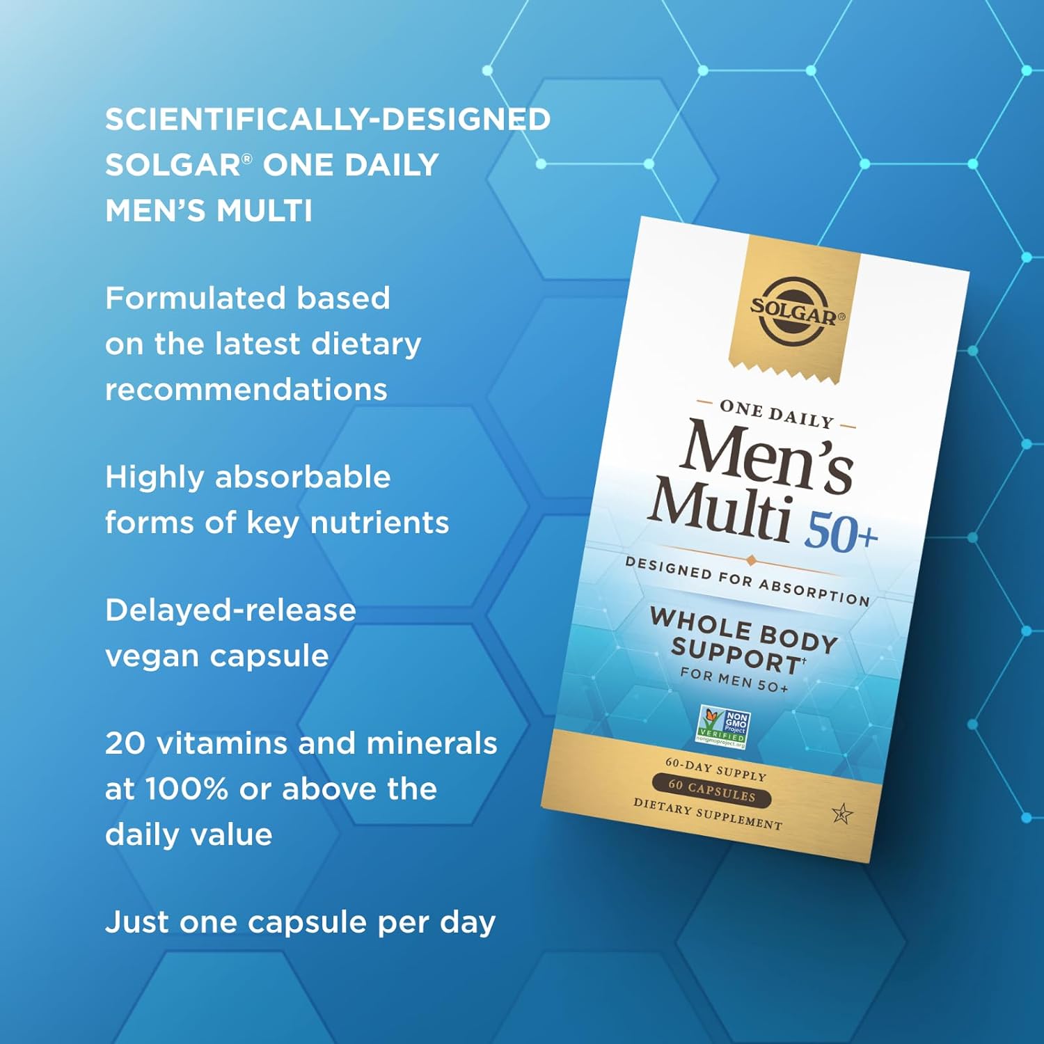 Solgar One Daily Men's Multi 50+-N101 Nutrition