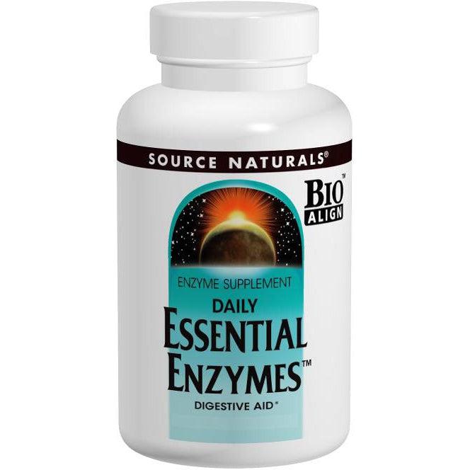 Source Naturals Daily Essential Enzymes (Vegetarian) 500 mg-N101 Nutrition