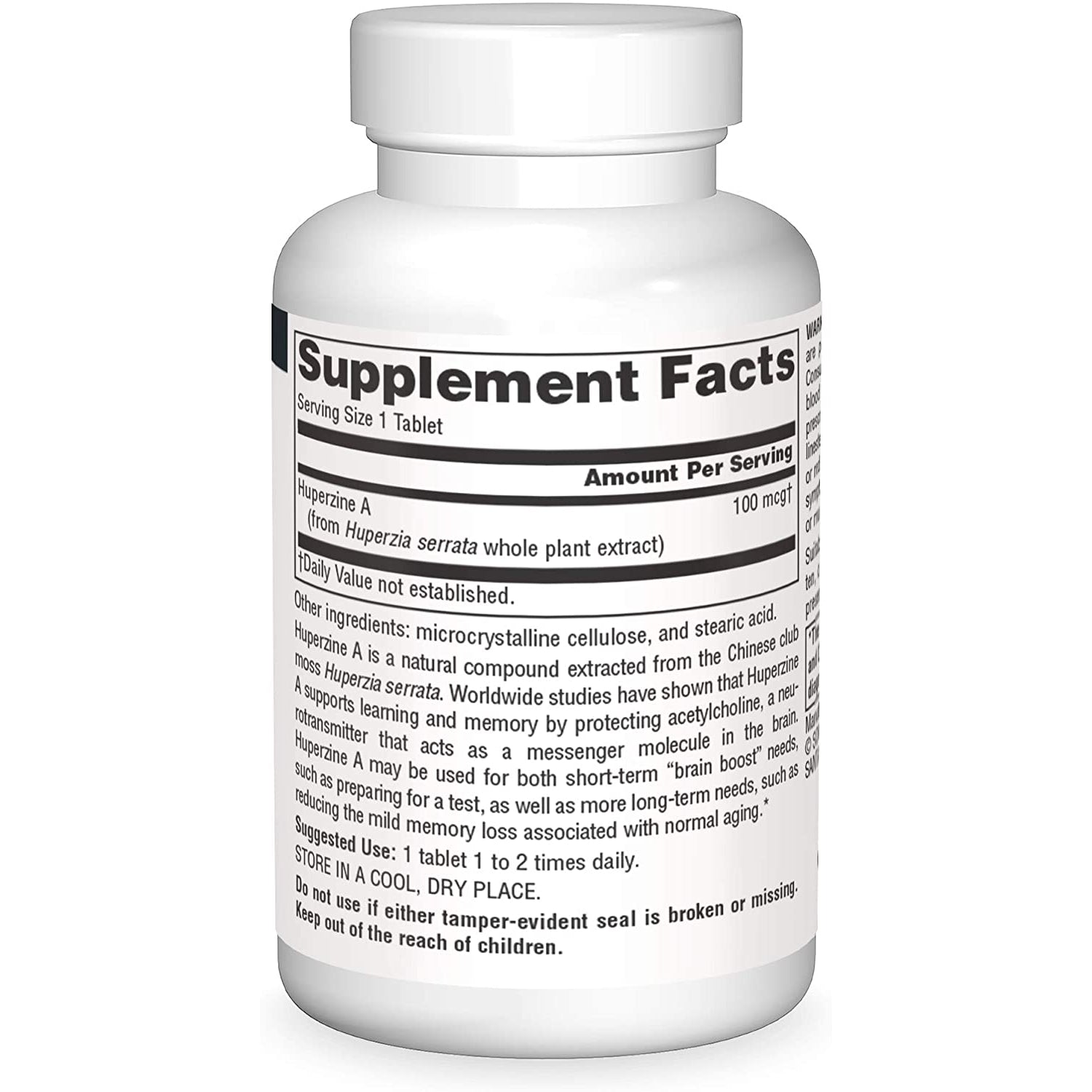 Source Naturals Huperzine A 200 mg-N101 Nutrition