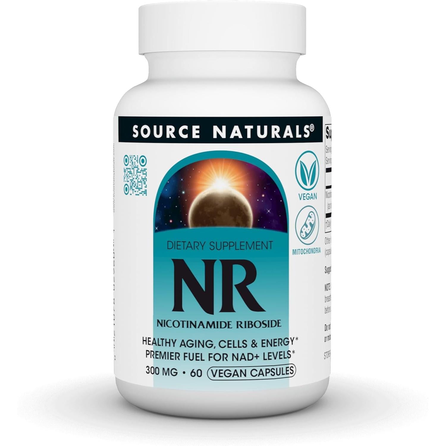 Source Naturals NR (Nicotinamide Riboside) 300 mg-N101 Nutrition