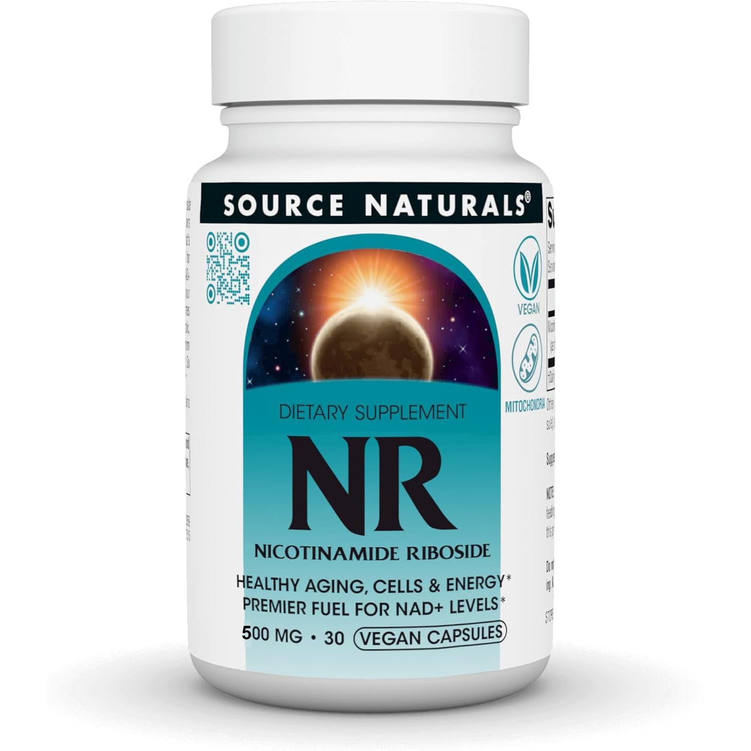 Source Naturals NR (Nicotinamide Riboside) 500 mg-N101 Nutrition