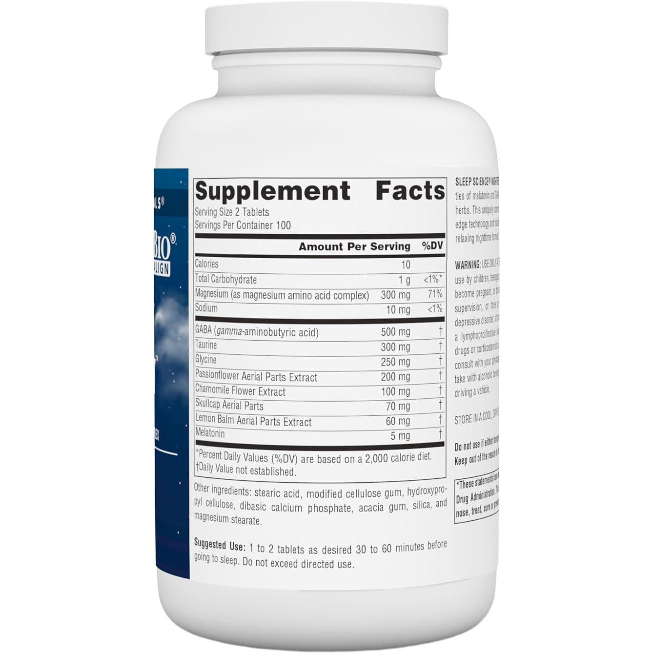 Source Naturals Sleep Science® NightRest with Melatonin-N101 Nutrition