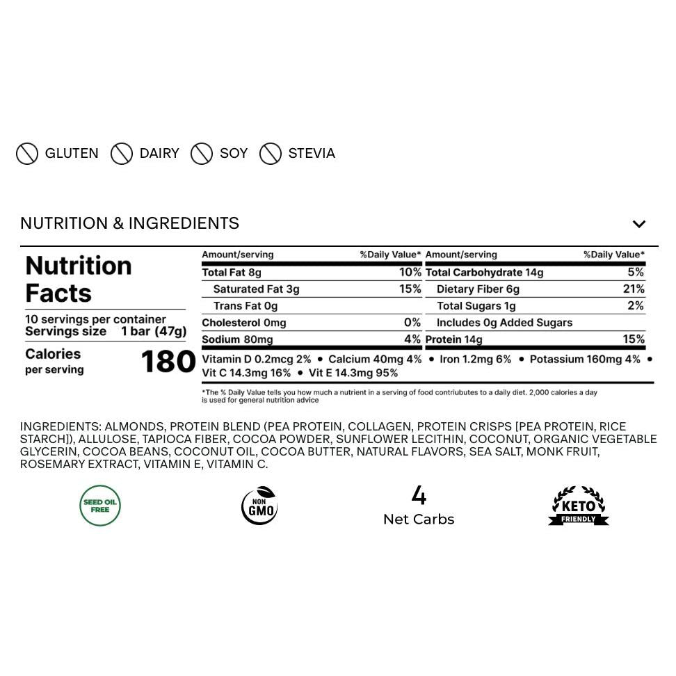 Stars + Honey Collagen Protein Bar-N101 Nutrition