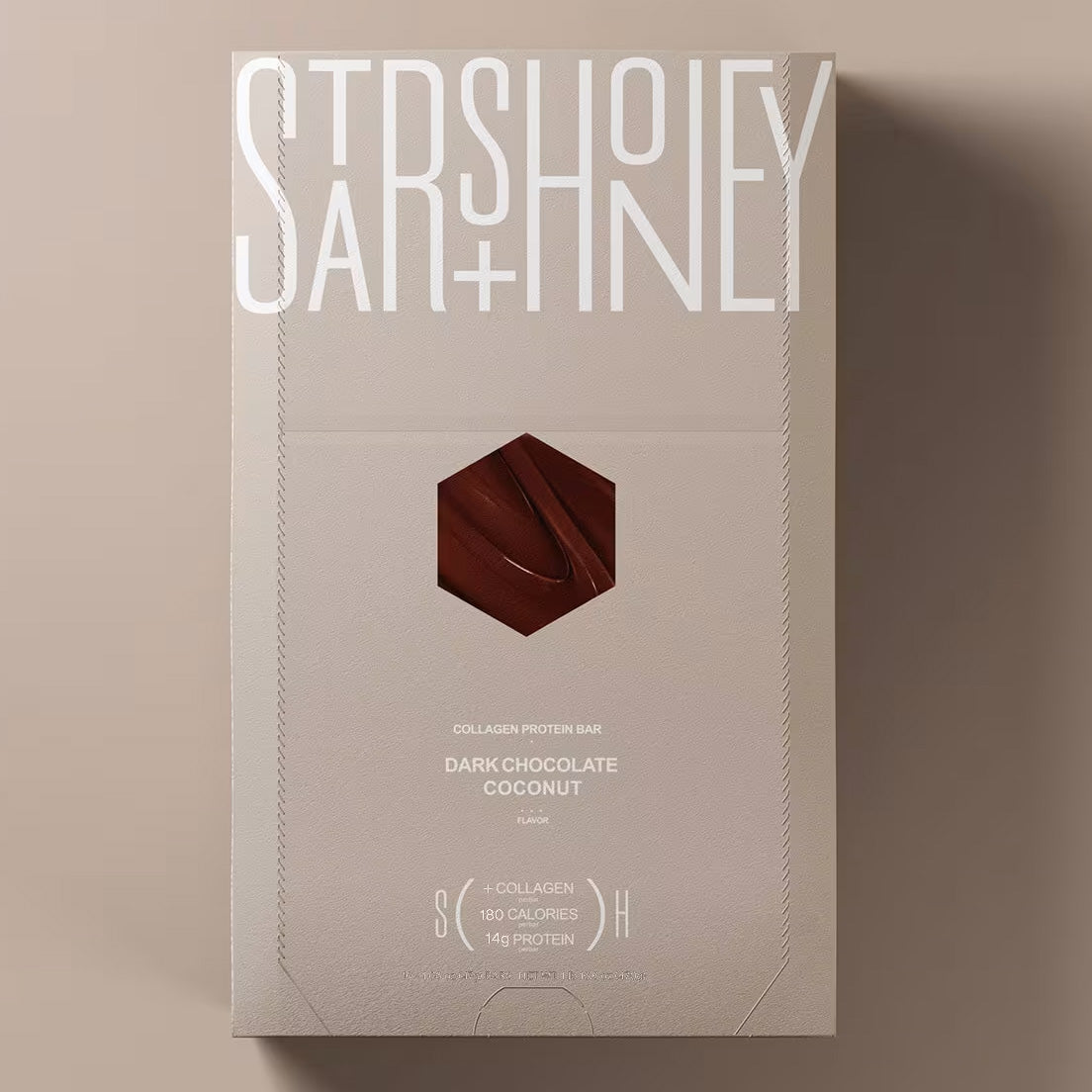 Stars + Honey Collagen Protein Bar-Box (10 bars)-Dark Chocolate Coconut-N101 Nutrition