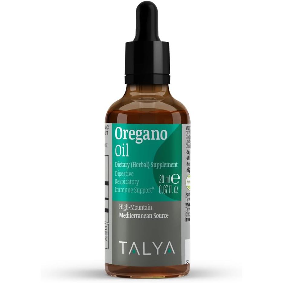 TALYA Oregano Oil-0.67 fl oz (20 mL)-N101 Nutrition