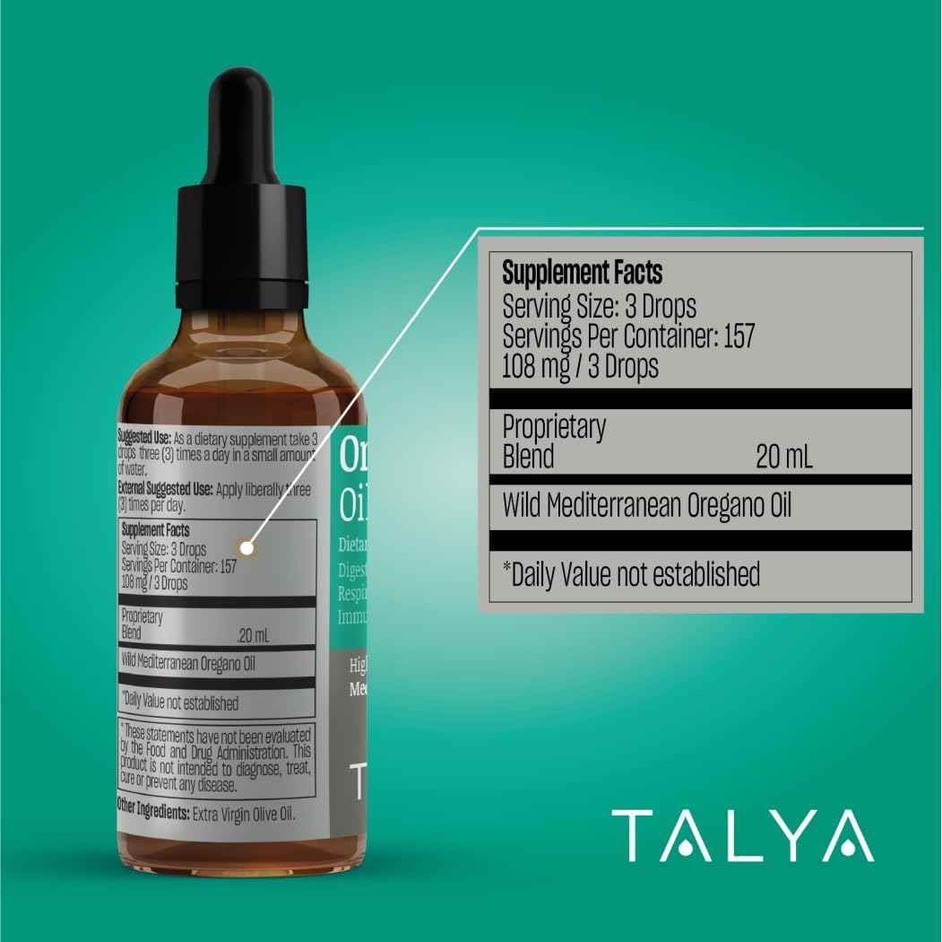 TALYA Oregano Oil-N101 Nutrition