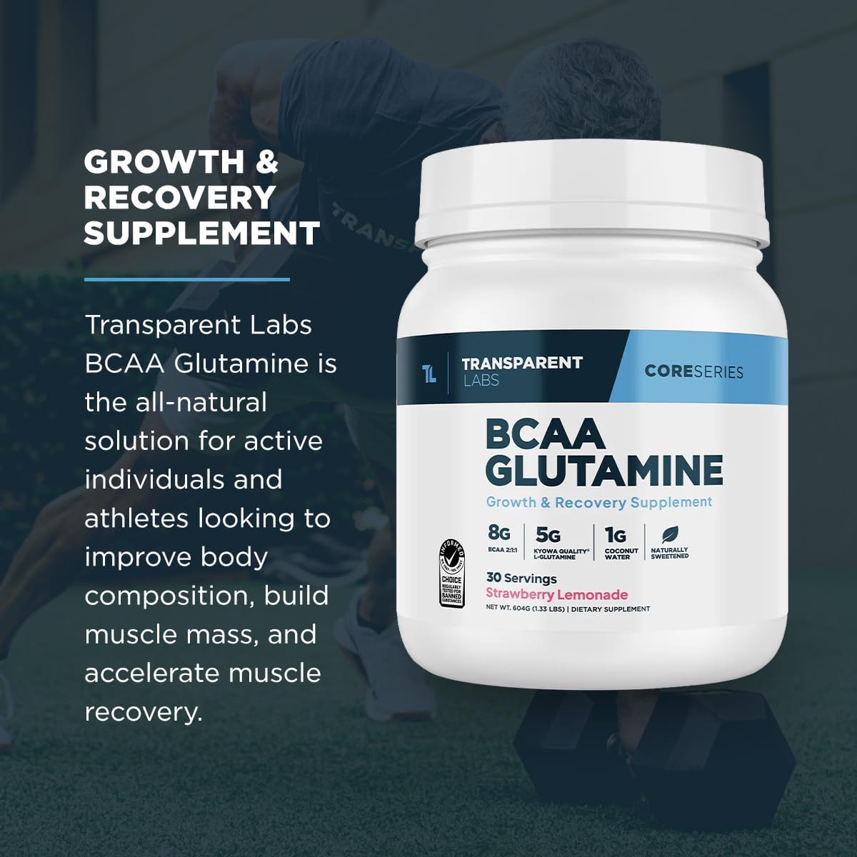Transparent Labs BCAA Glutamine-N101 Nutrition