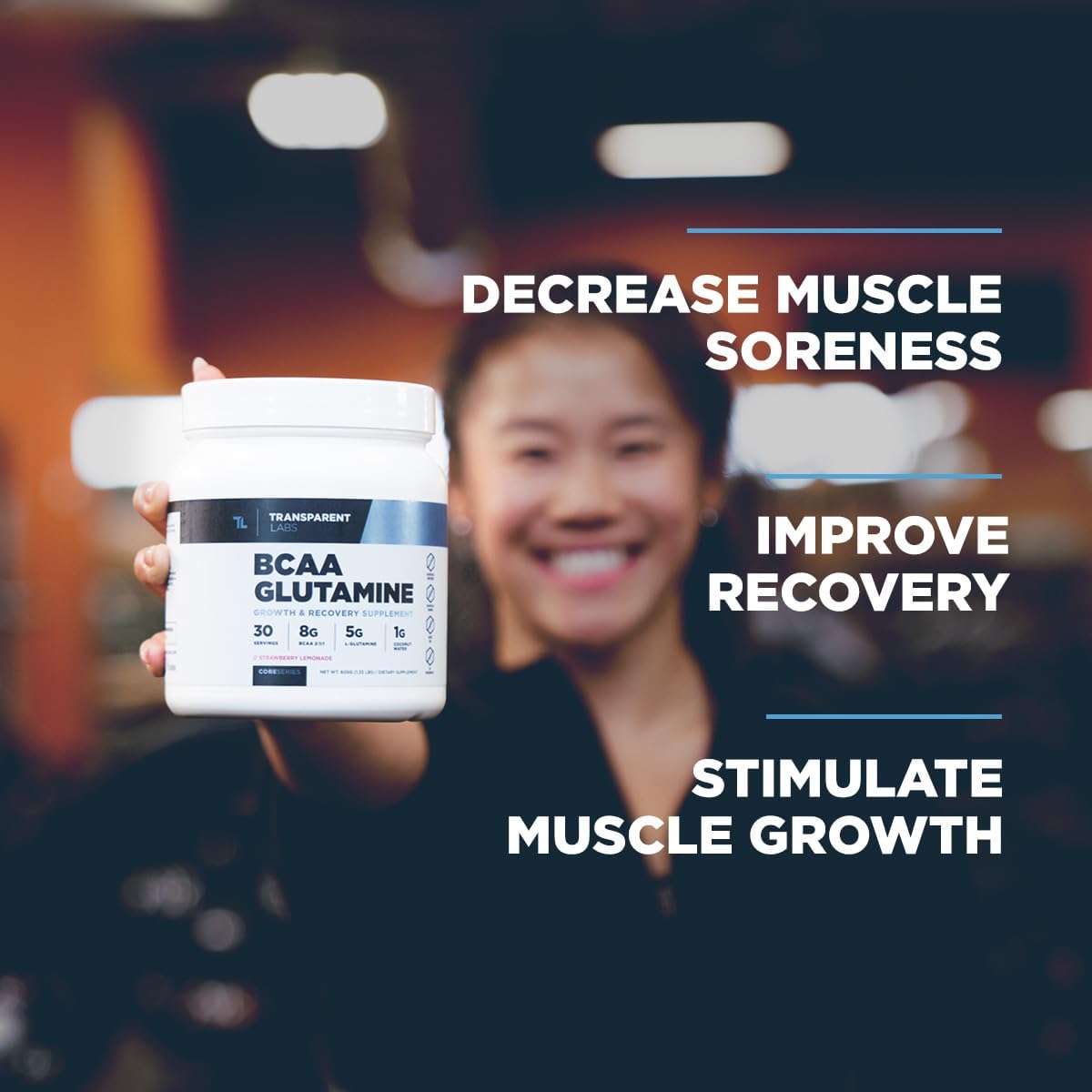 Transparent Labs BCAA Glutamine-N101 Nutrition