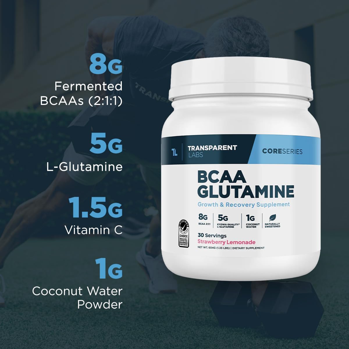 Transparent Labs BCAA Glutamine-N101 Nutrition