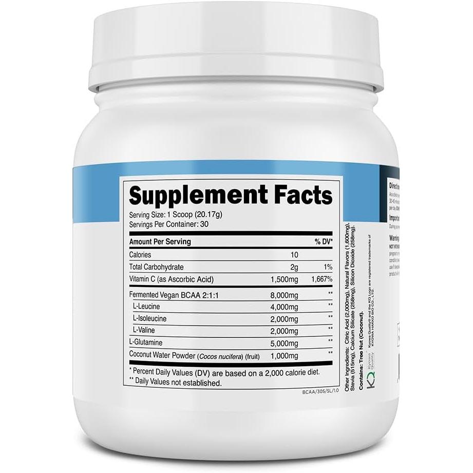 Transparent Labs BCAA Glutamine-N101 Nutrition