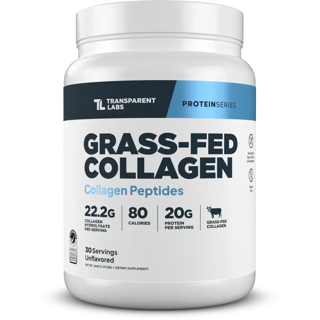 Transparent Labs Grass-Fed Collagen-N101 Nutrition
