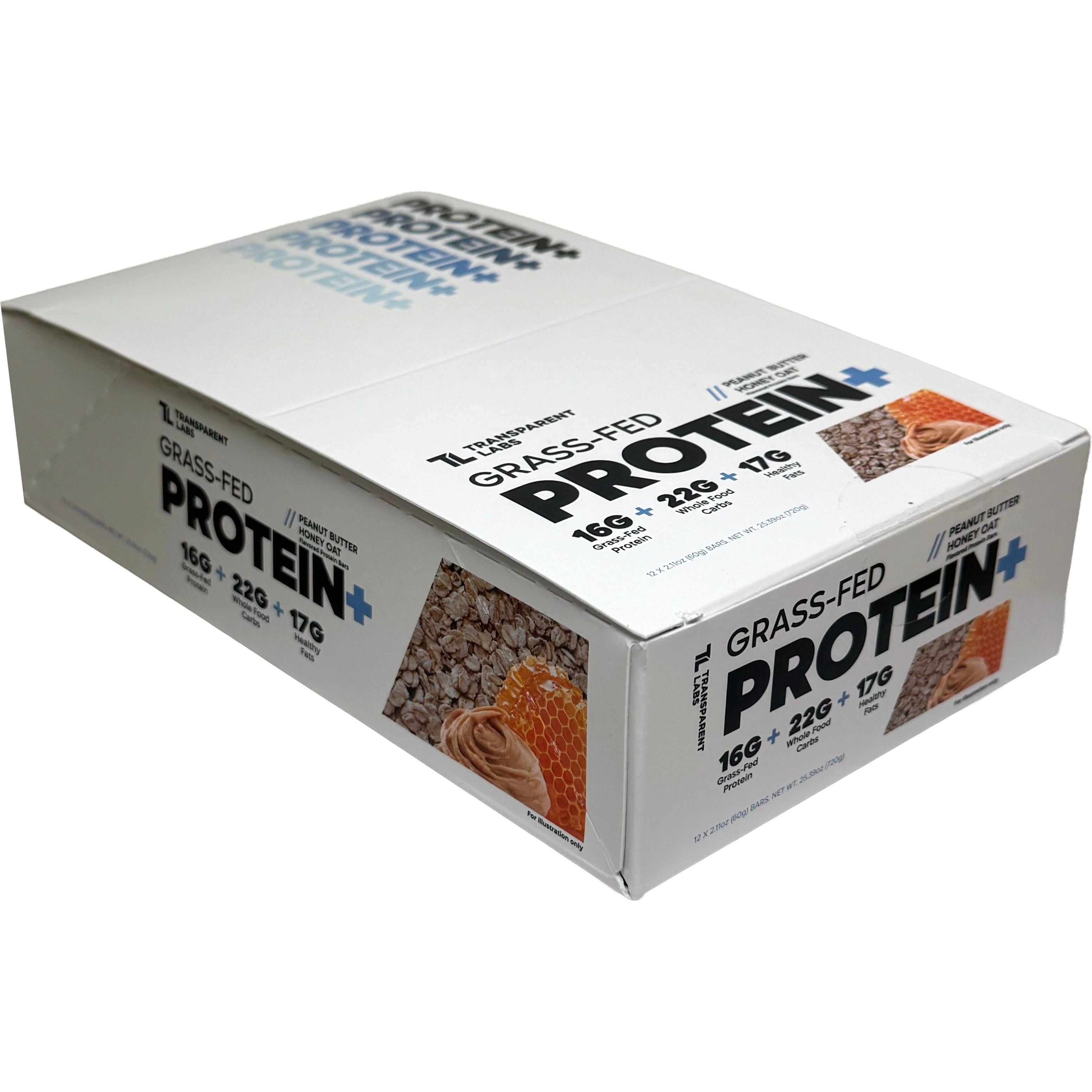 Transparent Labs Grass-Fed Protein+ Bar-N101 Nutrition