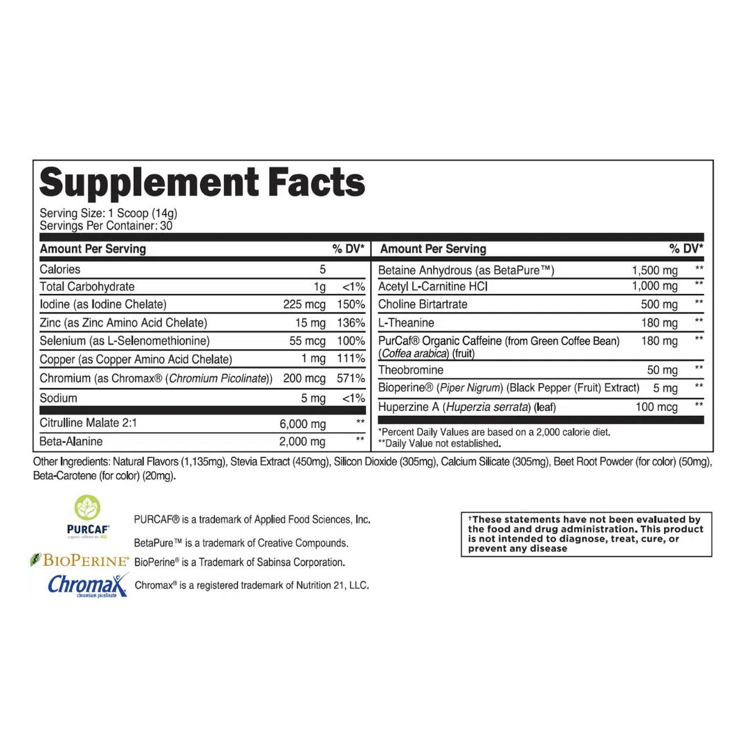 Transparent Labs LEAN-N101 Nutrition