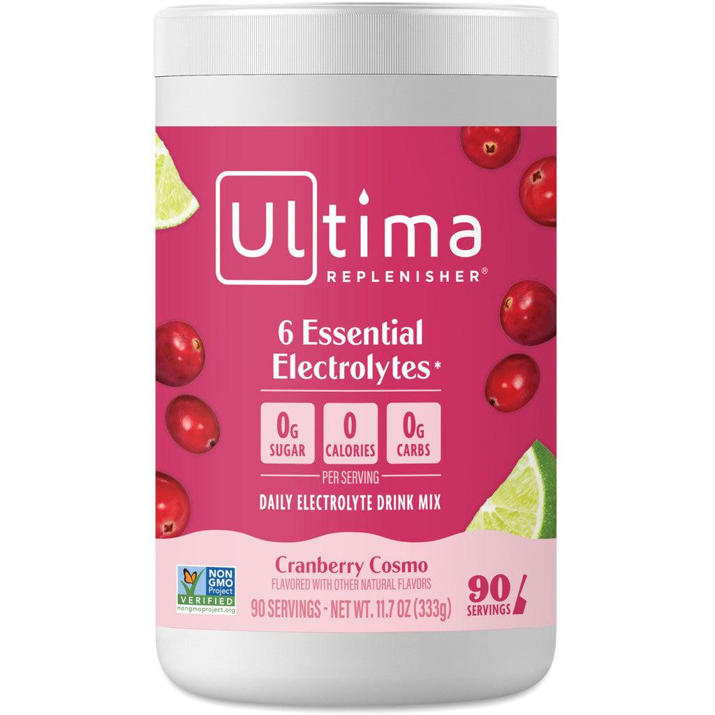 Ultima Replenisher Electrolyte Drink Mix-90 servings-Cranberry Cosmo-N101 Nutrition