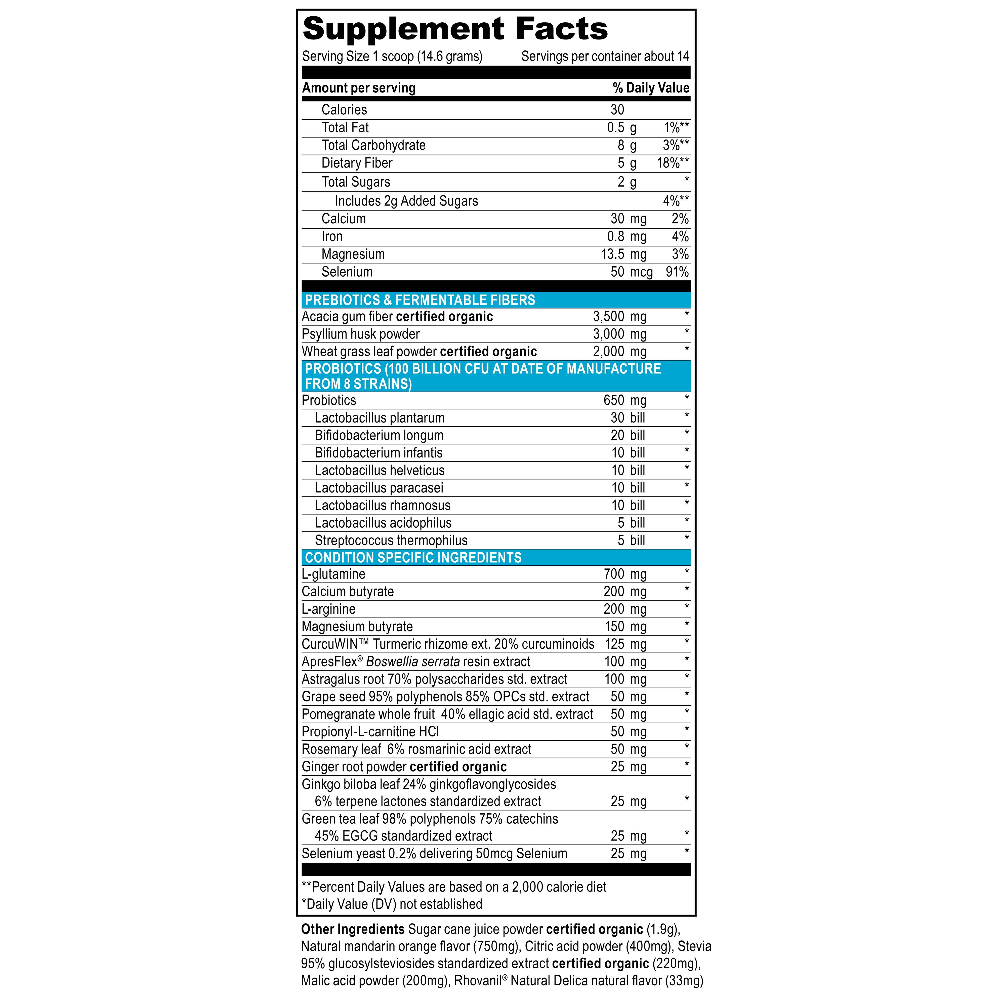 Vibrant Health Digestive Vibrance-N101 Nutrition