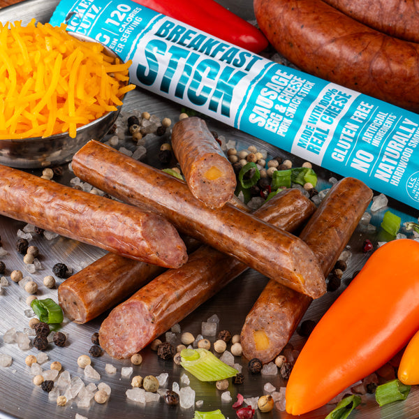 Wicked Cutz Sausage Egg & Cheese Pork Snack Stick-N101 Nutrition