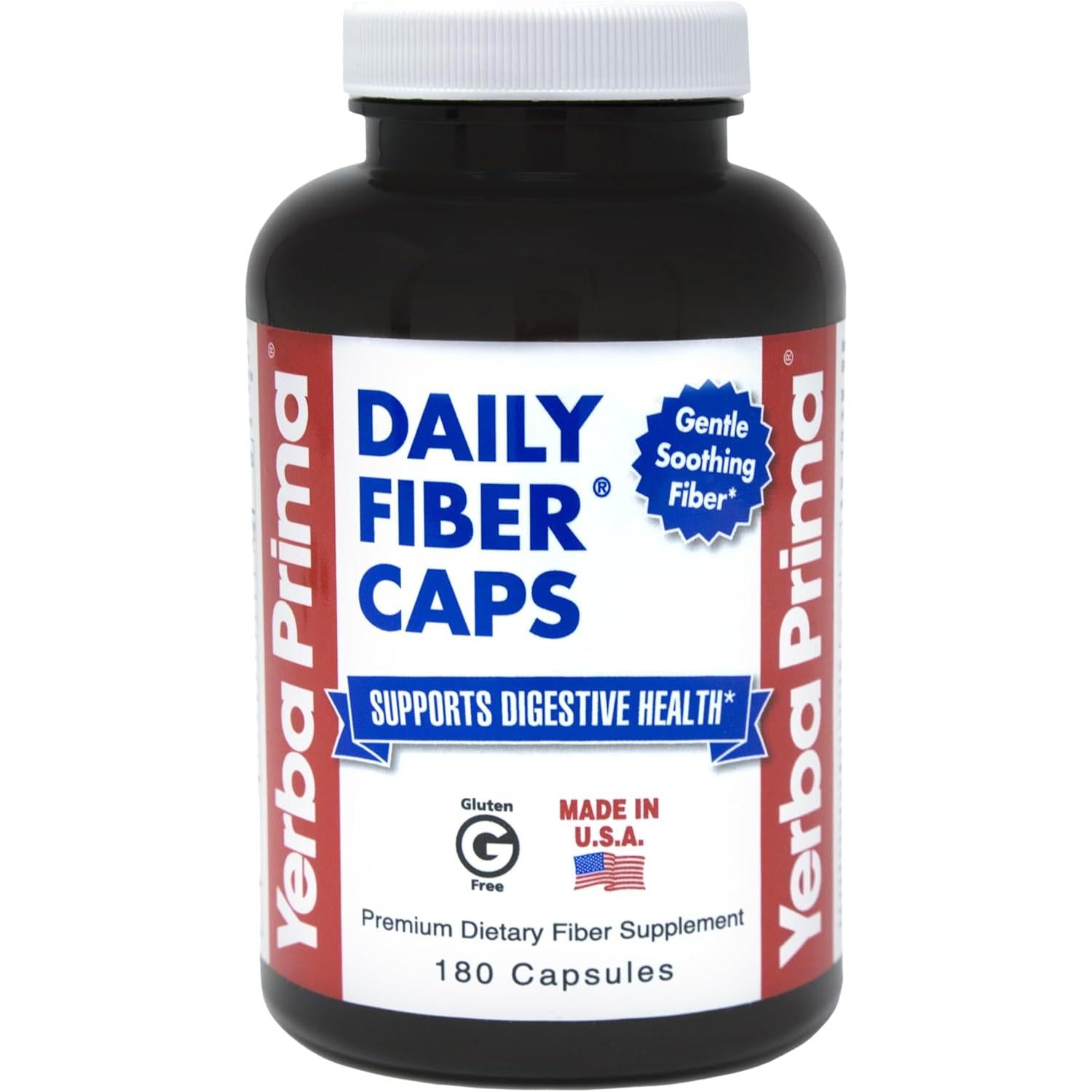 Yerba Prima Daily Fiber Caps-N101 Nutrition