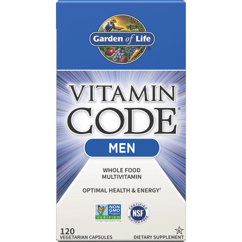 Garden of Life Vitamin Code Men-N101 Nutrition