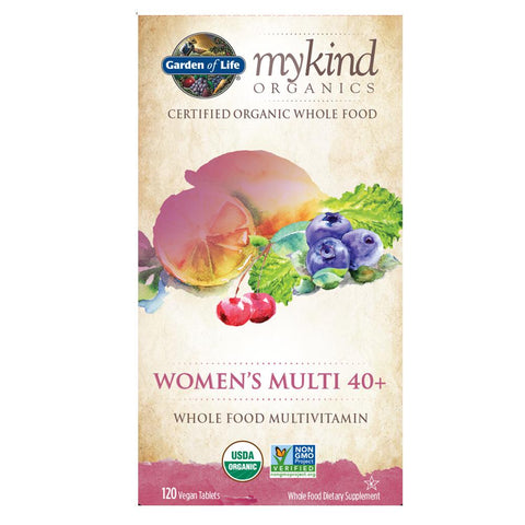 Garden of Life mykind Organics Women's Multi 40+-N101 Nutrition