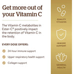 Solgar Ester-C Plus 1000 mg Vitamin C with Citrus Bioflavonoids-N101 Nutrition