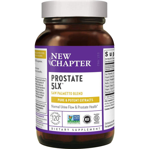 New Chapter Prostate 5LX Saw Palmetto Blend-N101 Nutrition