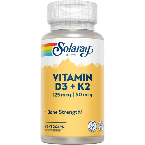 Solaray Vitamin D3 + K2-N101 Nutrition