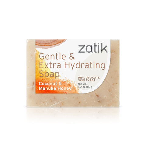 Zatik Gentle & Extra Hydrating Soap (Coconut & Manuka Honey)-N101 Nutrition
