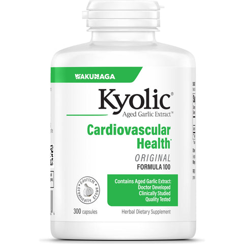 Kyolic Aged Garlic Extract Cardiovascular Health Formula 100