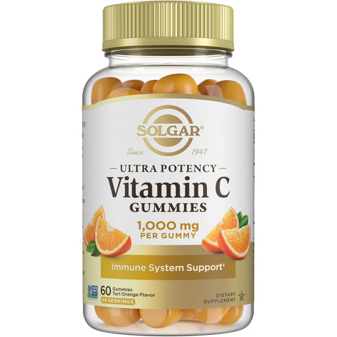 Solgar Ultra Potency Vitamin C Gummies 1000 mg-N101 Nutrition