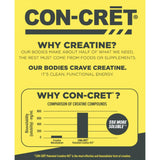 CON-CRET Patented Creatine HCl Powder