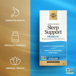 Solgar Advanced Sleep Support Probiotic 30 Billion-N101 Nutrition