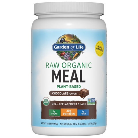 Garden of Life RAW Organic Meal-N101 Nutrition