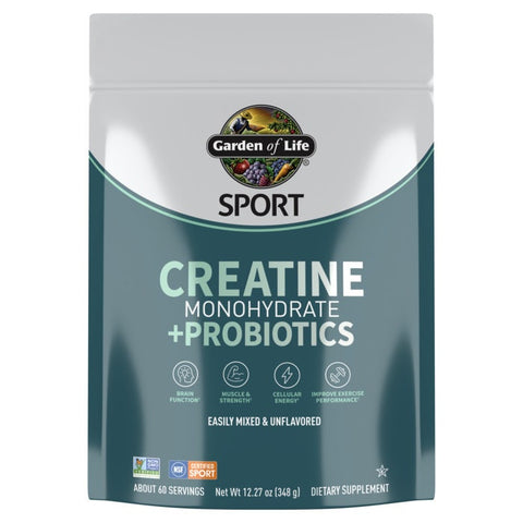 Garden of Life Sport Creatine Monohydrate + Probiotics